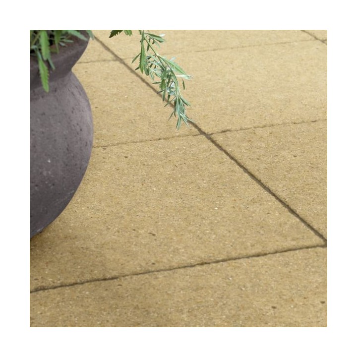 Marshalls Textured Utility Buff Paving 600x600x35mm