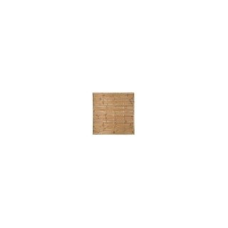 Pressure Treated Decorative Europa Plain Fence Panel 6ft x 6ft Pack of 5