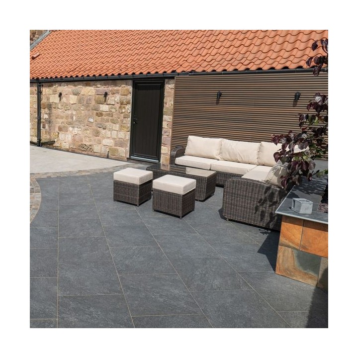 Talasey Cava Quartz Lustre Porcelain Paving 600 x 900mm