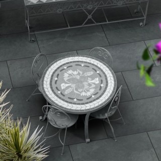 Global Stone Porcelain Paving Station Black 600 x 900 x 20mm