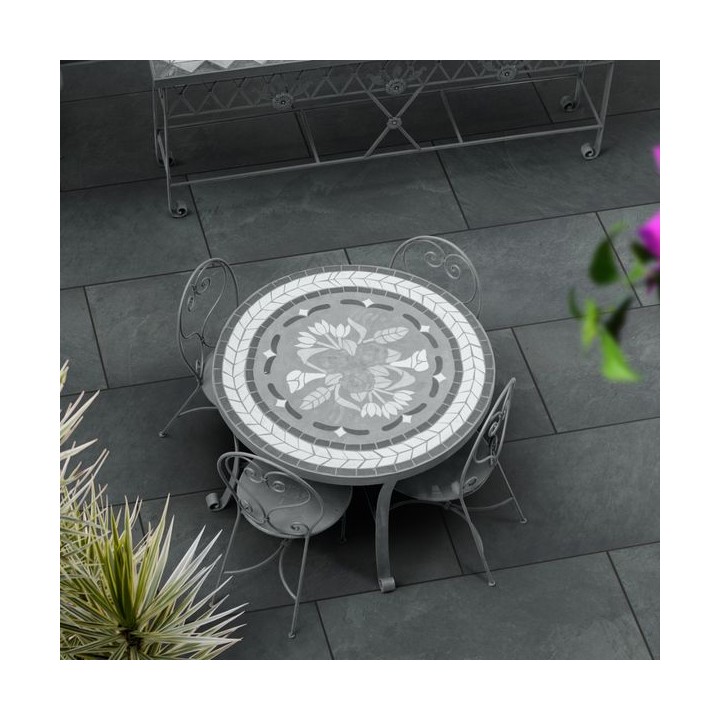 Global Stone Porcelain Paving Station Black 600 x 900 x 20mm