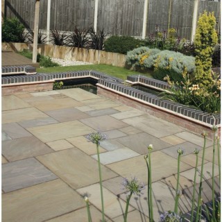 Talasey Classicstone Calibrated Indian Sandstone Paving - 24mm Lakeland - Project Pack 18.9m2