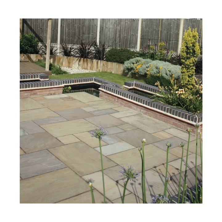 Talasey Classicstone Calibrated Indian Sandstone Paving - 24mm Lakeland - Project Pack 18.9m2