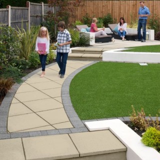 Marshalls Saxon Natural Paving 600 x 600 x 35mm