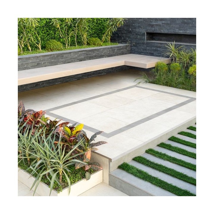 Global Stone Porcelain Paving Station White 600 x 900 x 20mm