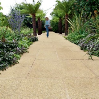Marshalls SaxonÂ® Paving Slab Buff 450x450x35mm