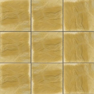Bradstone Peak Riven Buff Paving Slab 600mm x 600mm x 35mm