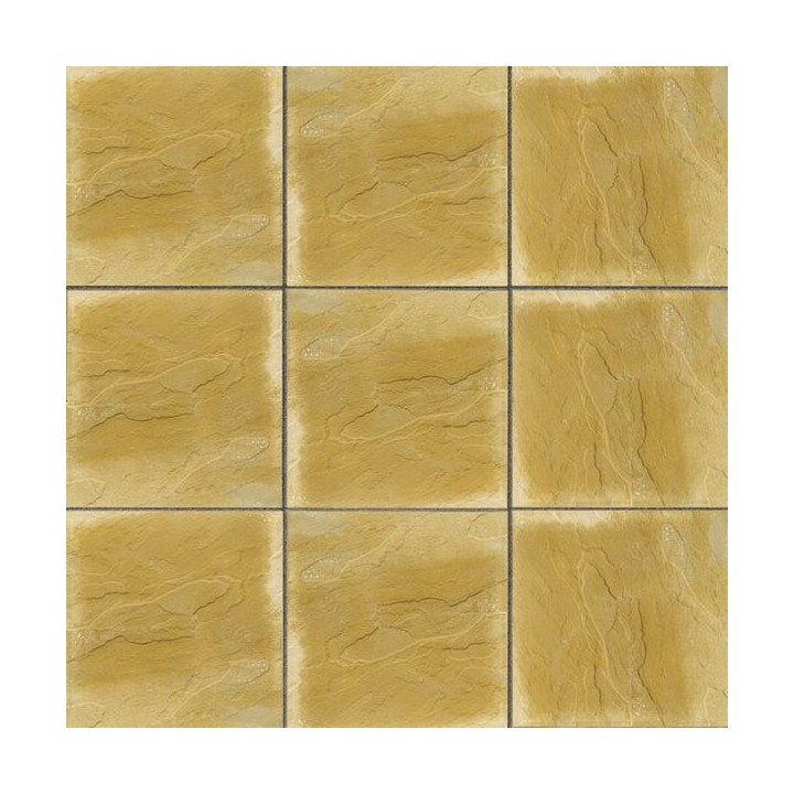 Bradstone Peak Riven Buff Paving Slab 600mm x 600mm x 35mm