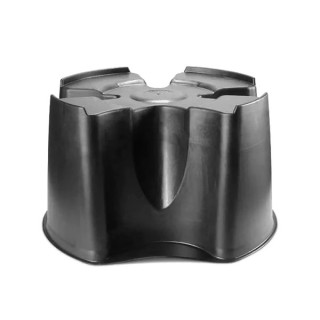 Black Single Piece Water Butt Stand