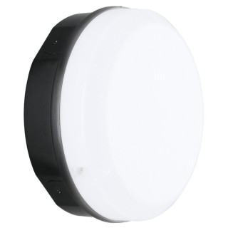 Luceco LBM200B7S40 Mosi 7W LED Amenity Bulkhead Black 735LM IP65