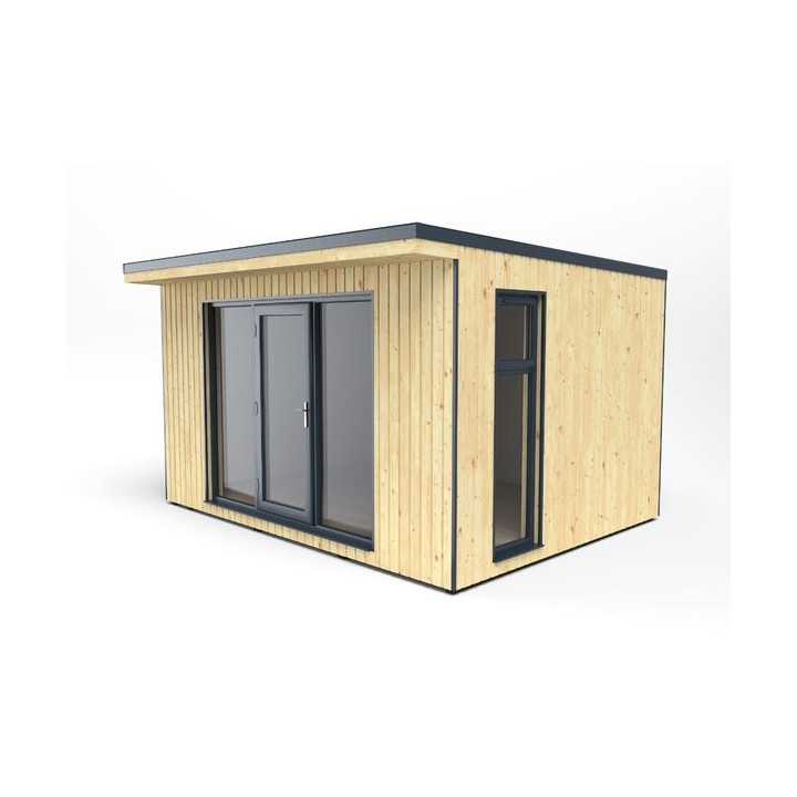 Forest Xtend 4 Garden Building 8' 2" x  13' 3" x  11' 3"