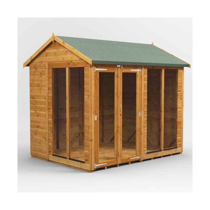 8 x 6 Power Apex Summerhouse