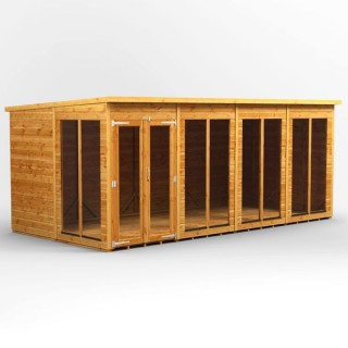 16 x 8 Power Pent Summerhouse