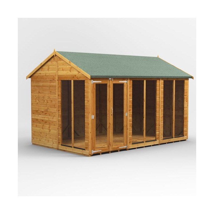 12 x 8 Power Apex Summerhouse