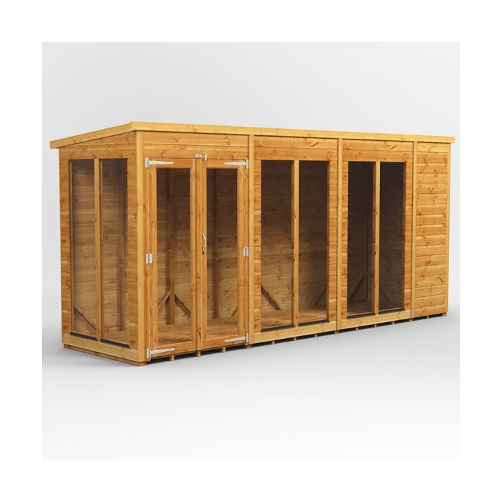 14 x 4 Power Pent Summerhouse