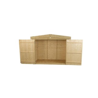 Forest Garden Pressure Treated Shiplap Apex large Garden Storage