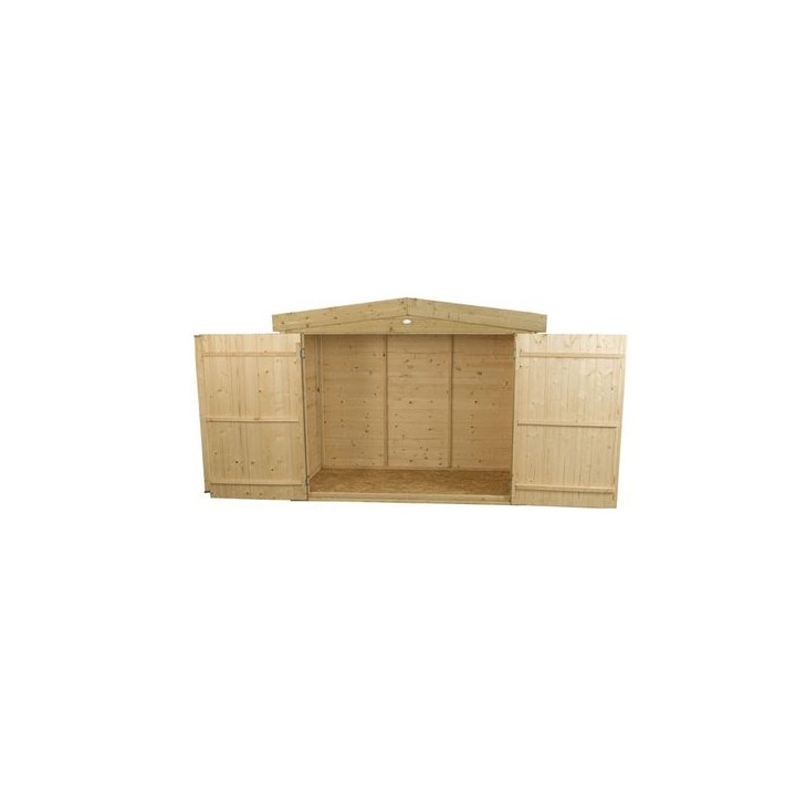 Forest Garden Pressure Treated Shiplap Apex large Garden Storage