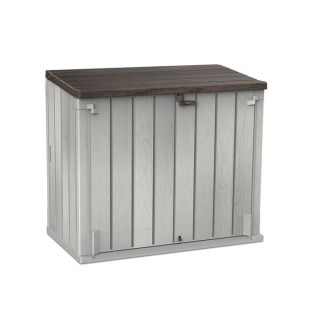 Forest Garden Extra Large Garden Storage Unit / Bin Store Grey 1200 Litre