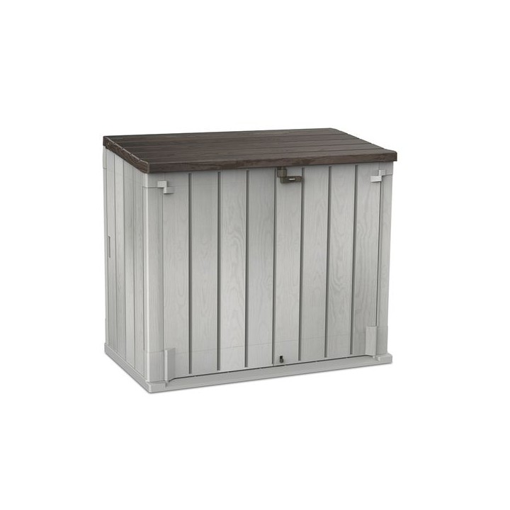 Forest Garden Extra Large Garden Storage Unit / Bin Store Grey 1200 Litre