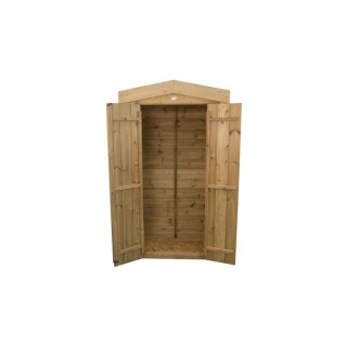 Forest Garden Pressure Treated Shiplap Apex Tall Garden Storage
