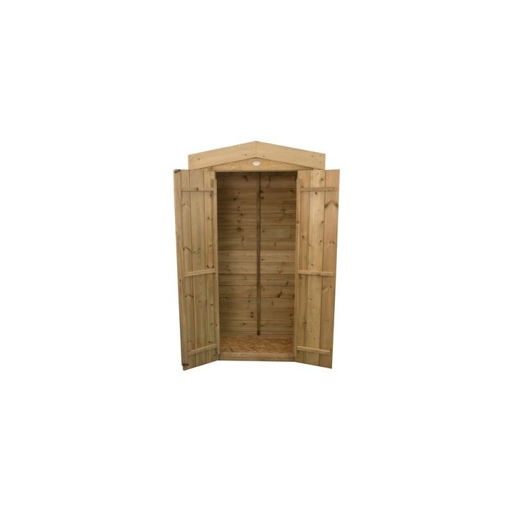 Forest Garden Pressure Treated Shiplap Apex Tall Garden Storage