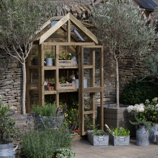 Forest Garden Georgian Greenhouse Plus Auto Vent 2020 x 1190 x 500mm Home Delivered