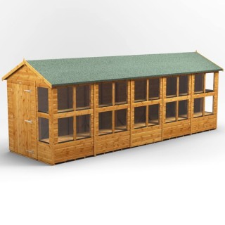 20 x 6 Power Apex Potting Shed
