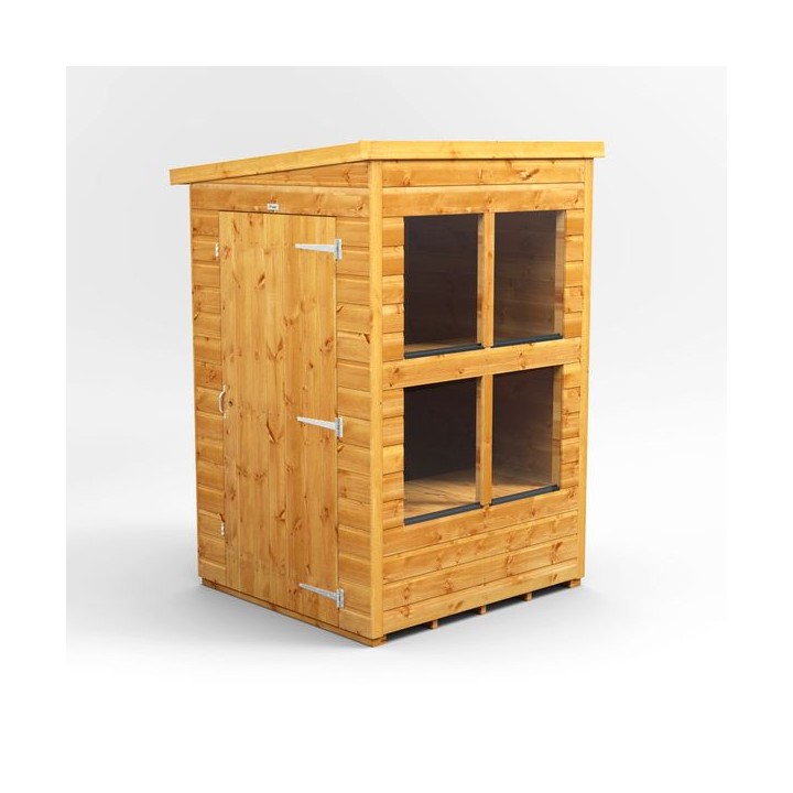 4 x 4 Power Pent Potting Shed