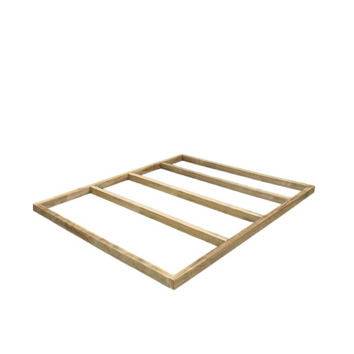 Shed Base 7ft x 7ft Installed