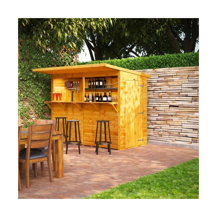 8 x 4 Power Pub Shed