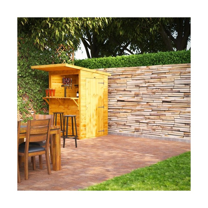 4 x 4 Power Pub Shed