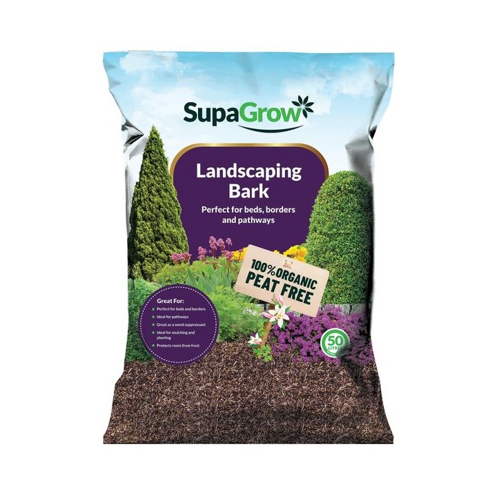 Supagrow Premium Landscaping Bark Chippings 50L