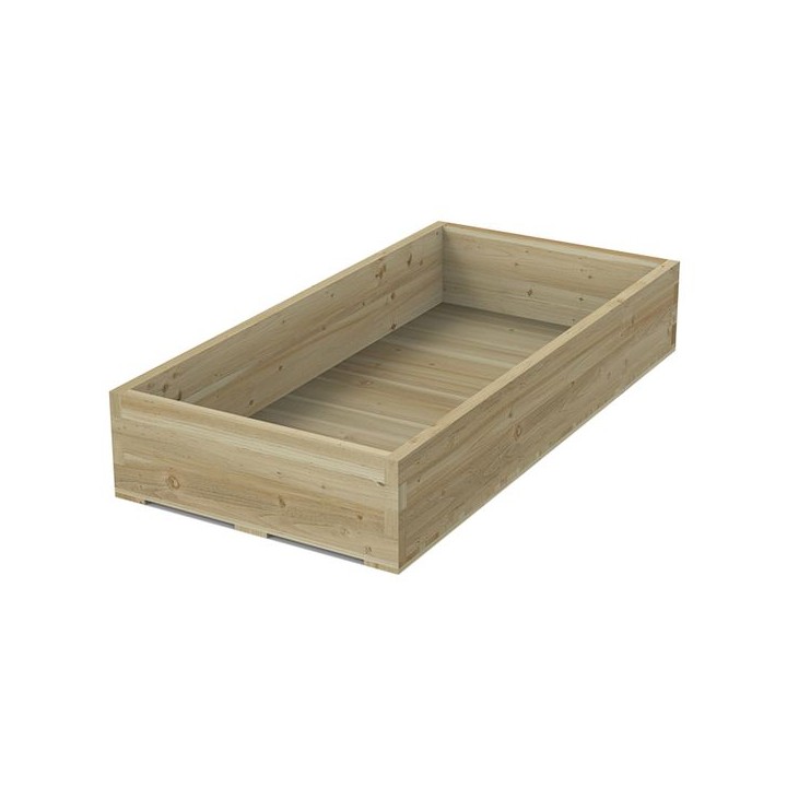 Caledonian Large Raised Bed - with Base - Home Delivery