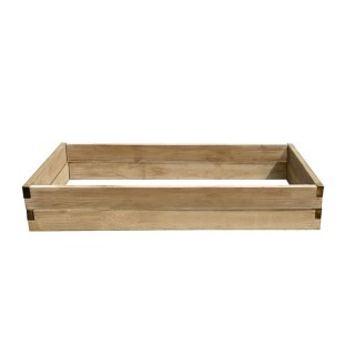 Forest Garden Caledonian Rectangular Raised Bed 300 x 1800 x 900mm Home Delivered
