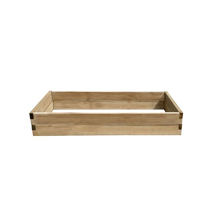 Forest Garden Caledonian Rectangular Raised Bed 300 x 1800 x 900mm Home Delivered