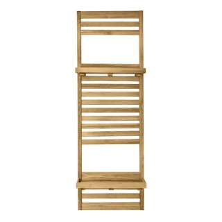 Forest Garden Slatted Wall Planter 2 Shelf 1800 x 600 x 35mm