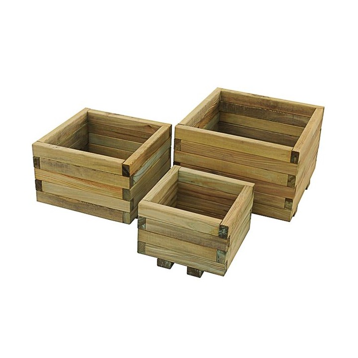 Kendal Square Planter Set of 3 Home Delivered