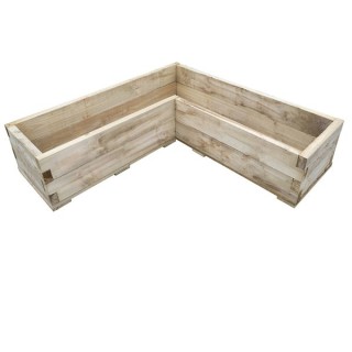 Caledonian Corner Raised Bed - with Base Home Delivery