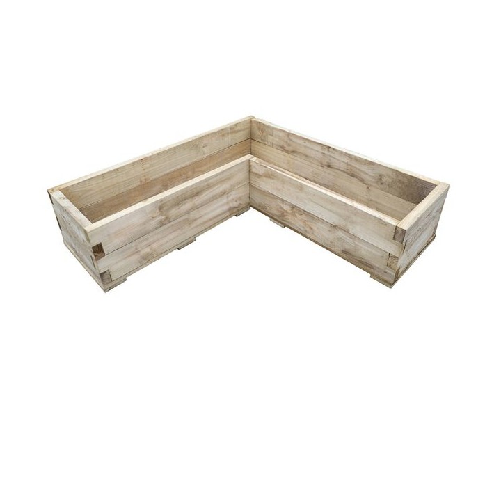 Caledonian Corner Raised Bed - with Base Home Delivery