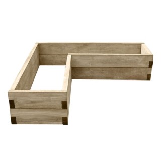 Caledonian Corner Raised Bed 300 x 1300 x 1300mm Home Delivered