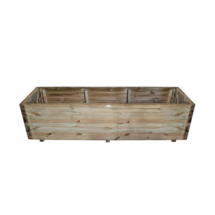 Forest Garden Lomello Planter Flat Pack 500 x 1800 x 500mm Home Delivered