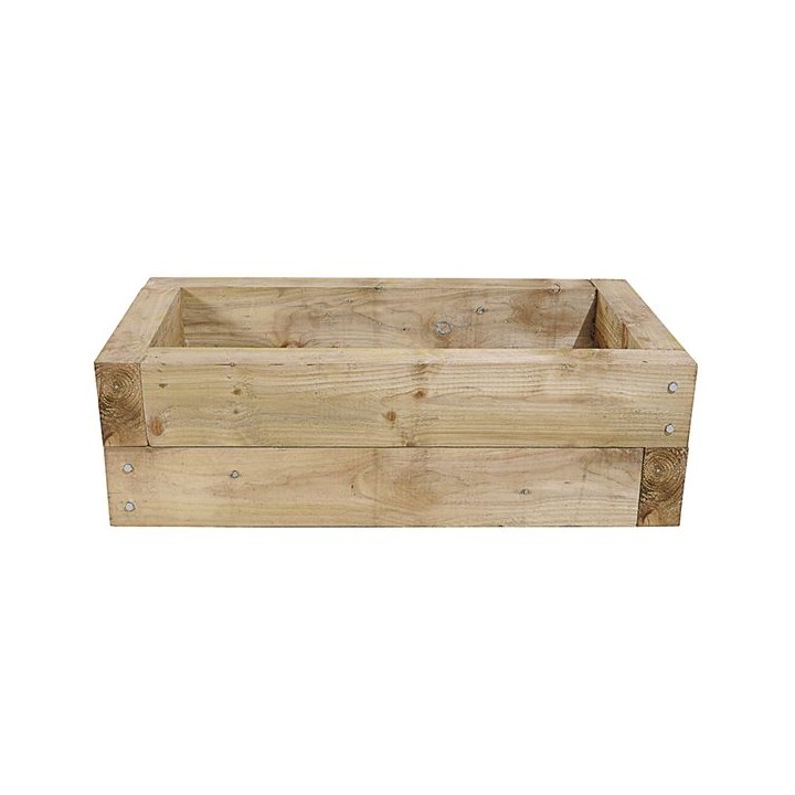 Sleeper Raised Bed 400 x 1300 x 700mm