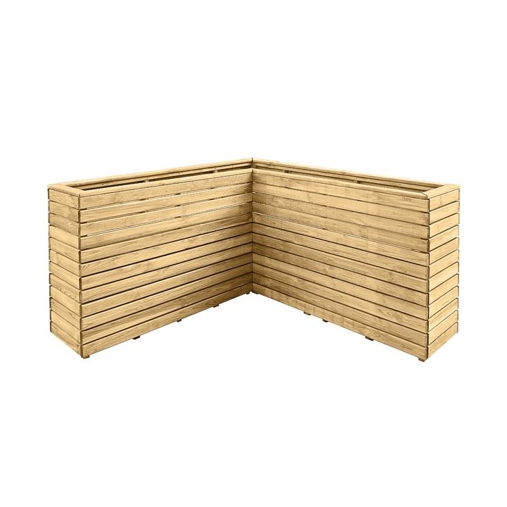 Forest Garden Linear Corner Planter 850 x 1600 x 1600mm