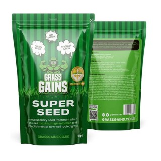 Grass Gains Lawn Super Seed [Fast Growth] - 1KG