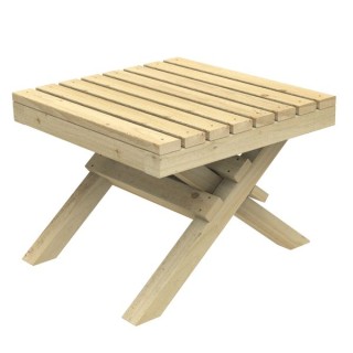 Forest Garden Slatted Table Home Delivery