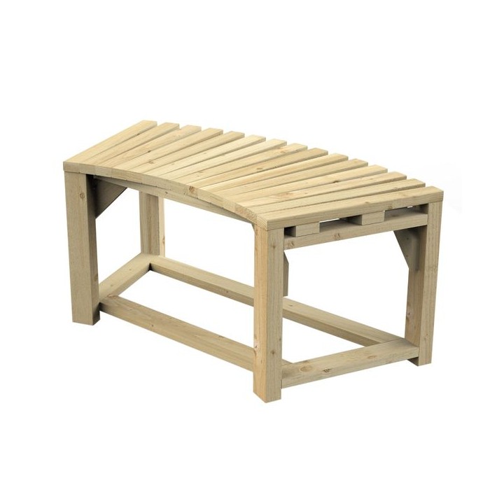 Curved Firepit BENCHES- Pack of 2 Home Delivery