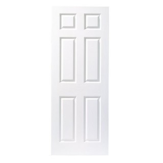 Premdor 6 Panel Grained FD30 Fire Door 2040 x 826 x 44mm