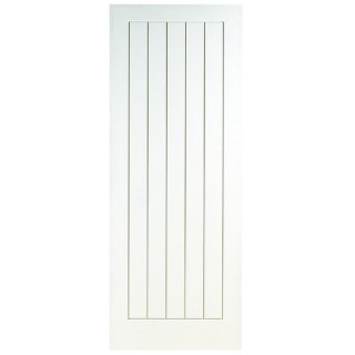 Travis Perkins Internal Moulded Suffolk Grain FD30 Fire Door 1981 x 610 x 44mm