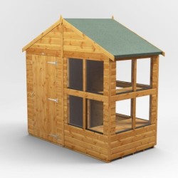 4 x 8 Power Apex Potting Shed