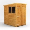 4 x 6 Power Pent Double Door